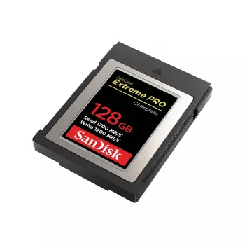 WESTERN DIGITAL SanDisk CF Express Extreme Pro 128 GB, 1700 MB/s Lesen, 1200 MB/s Schreiben