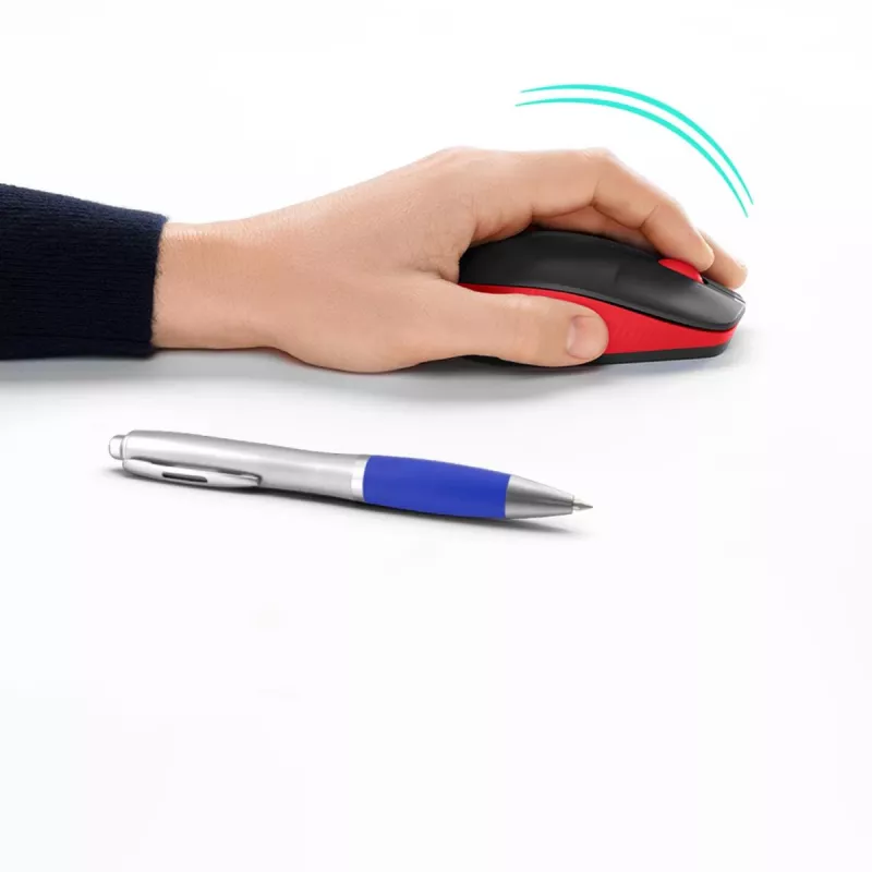 Maus Logitech M190 Wireless USB Rot