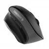 CHERRY MW 4500 LEFT Kabellose 45-Grad-Maus, Schwarz, USB