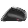 CHERRY MW 4500 LEFT Kabellose 45-Grad-Maus, Schwarz, USB