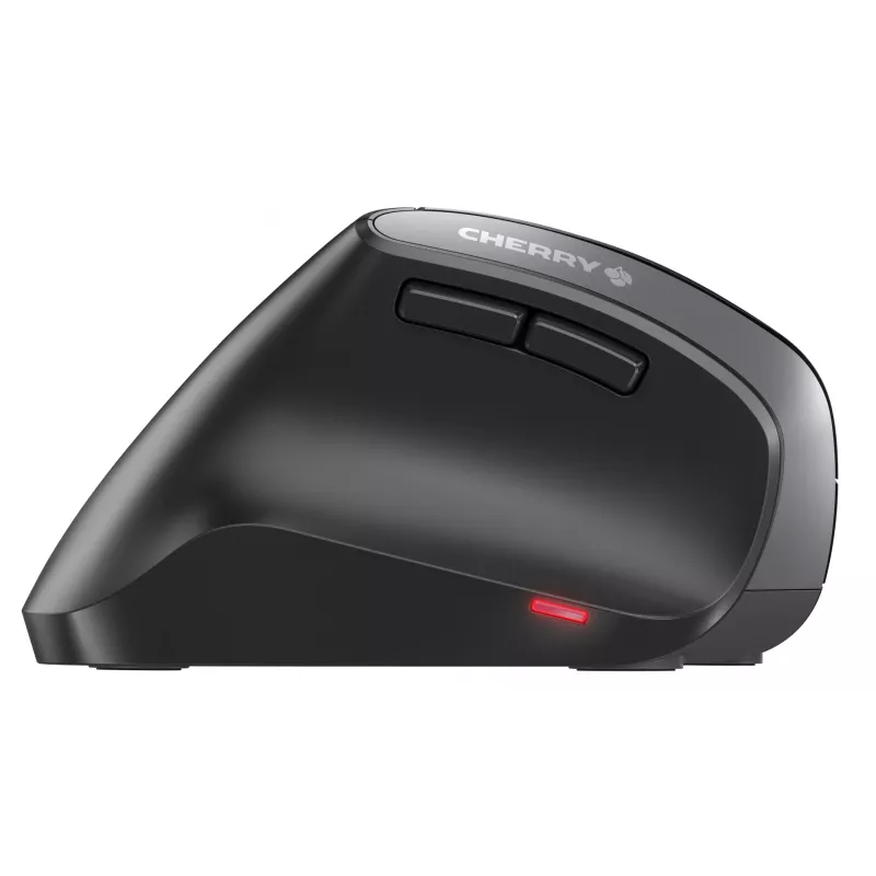 CHERRY MW 4500 LEFT Kabellose 45-Grad-Maus, Schwarz, USB