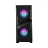 MSI MAG FORGE 100R Midi Tower Gaming Computer Case 'Schwarz, 2x 120mm ARGB PWM-Lüfter, 1x 120mm Lüfter, 1-6 ARGB Hub, Mystic Light Sync, Tempered Glass Panel, ATX, mATX, mini-ITX'