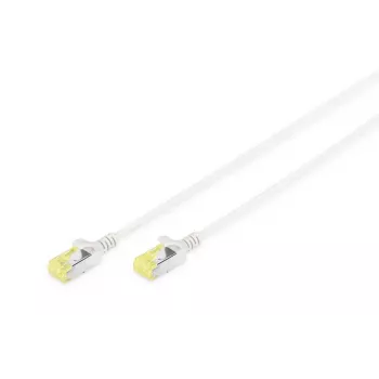 Netzwerkkabel Digitus CAT 6A U/FTP schlank Patchkabel RJ-45 Cat6a 1m Grau
