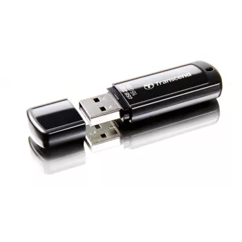 TRANSCEND Jetflash 350 - 16GB USB Stick - USB 2.0 - Schwarz