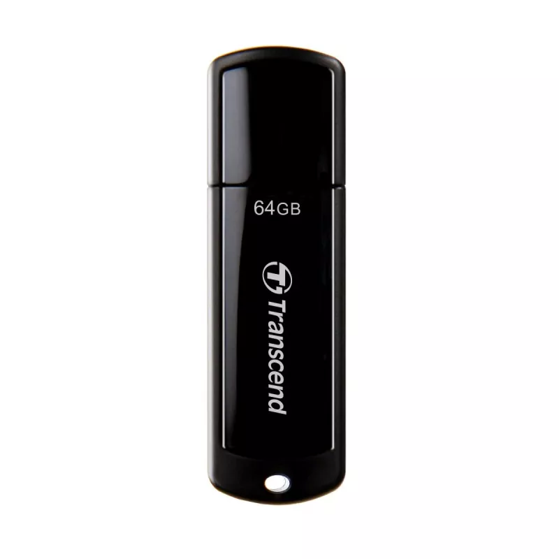 TRANSCEND JetFlash 700 - 64 GB USB-Stick - USB 3.0 - Schwarz
