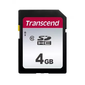 TRANSCEND SDHC-Karte 300s 4GB UHS-I U1