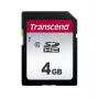 TRANSCEND SDHC-Karte 300s 4GB UHS-I U1