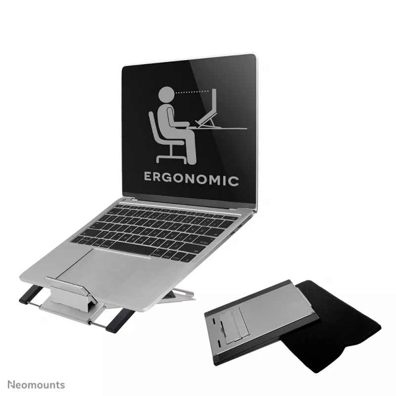 Neomounts NSLS100 Laptopständer 10-22 Zoll – faltbar – kompakt – universell