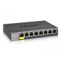NETGEAR GS108Tv3 Managed L2 Gigabit Ethernet (10/100/1000) Grau