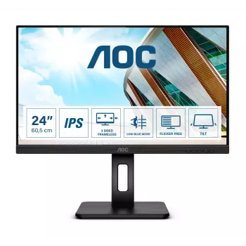 AOC P2 Q24P2Q Computer Monitor 60,5 cm (23,8 Zoll) 2560 x 1440 Pixel Quad HD LED Schwarz