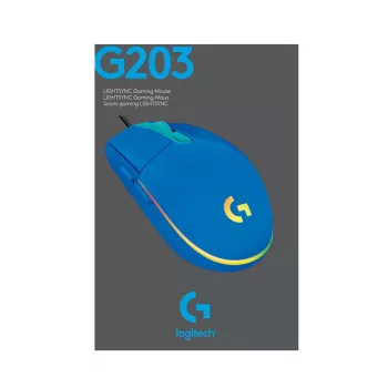 Gaming-Maus Logitech G G203 LIGHTSYNC USB Typ-A