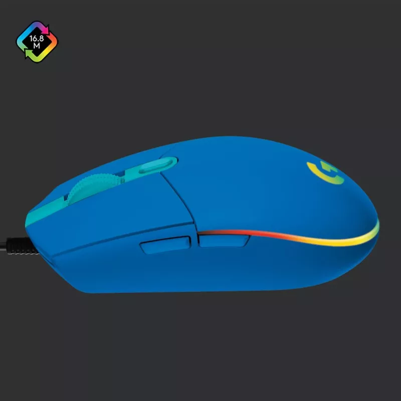 Gaming-Maus Logitech G G203 LIGHTSYNC USB Typ-A