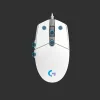LOGITECH G203 Lightsync Gaming-Maus USB Weiß