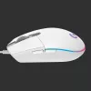 LOGITECH G203 Lightsync Gaming-Maus USB Weiß