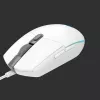 LOGITECH G203 Lightsync Gaming-Maus USB Weiß