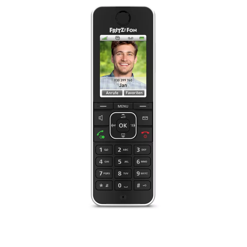 DECT-Telefon AVM FRITZ!Fon C6 Schwarz