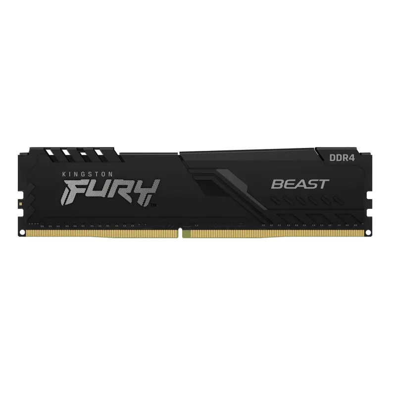Kingston Technology FURY Beast 128GB 3200MT/s DDR4 CL16 DIMM (Kit of 4) Schwarz