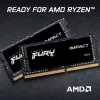 Kingston Technology FURY 64GB 3200MT/s DDR4 CL20 SODIMM (Kit of 2) Impact