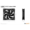 be quiet Light Wings 120mm ARGB PWM Lüfter Schwarz