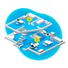 Repeater FRITZ! 1200 AX 3000 Mbit/s Ethernet LAN Wi-Fi Weiß 1 Stück