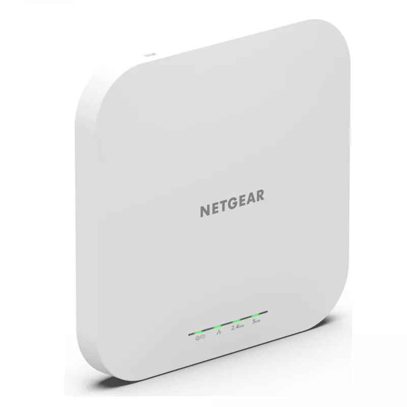 NETGEAR Insight Cloud Managed WiFi 6 AX1800 Dual-Band Access Point (WAX610) 1800 Mbit/s Weiß Power over Ethernet (PoE)