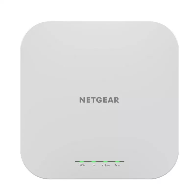 NETGEAR Insight Cloud Managed WiFi 6 AX1800 Dual-Band Access Point (WAX610) 1800 Mbit/s Weiß Power over Ethernet (PoE)