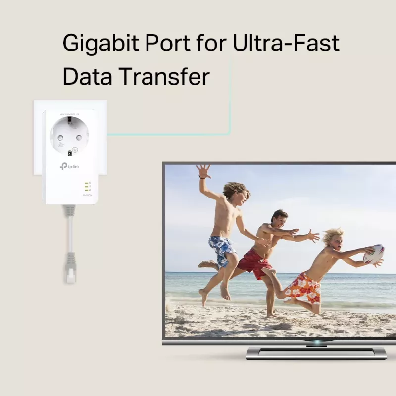 TP-Link TL-PA7019P KIT 1000 Mbit/s Ethernet LAN Weiß 2 Stück