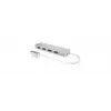 ICY BOX IB-HUB1425-C3 USB 3.2 Gen 1 (3.1 Gen 1) Type-C 5000 Mbit/s Silber