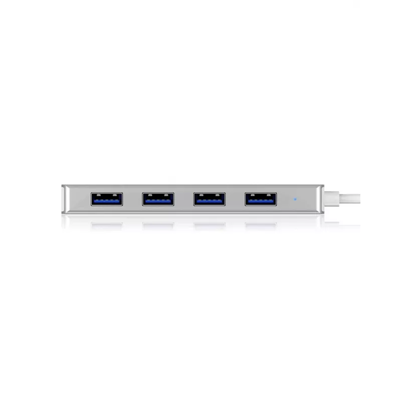 ICY BOX IB-HUB1425-C3 USB 3.2 Gen 1 (3.1 Gen 1) Type-C 5000 Mbit/s Silber