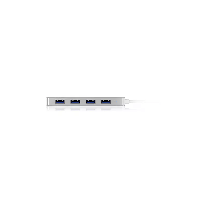 ICY BOX IB-HUB1425-C3 USB 3.2 Gen 1 (3.1 Gen 1) Type-C 5000 Mbit/s Silber