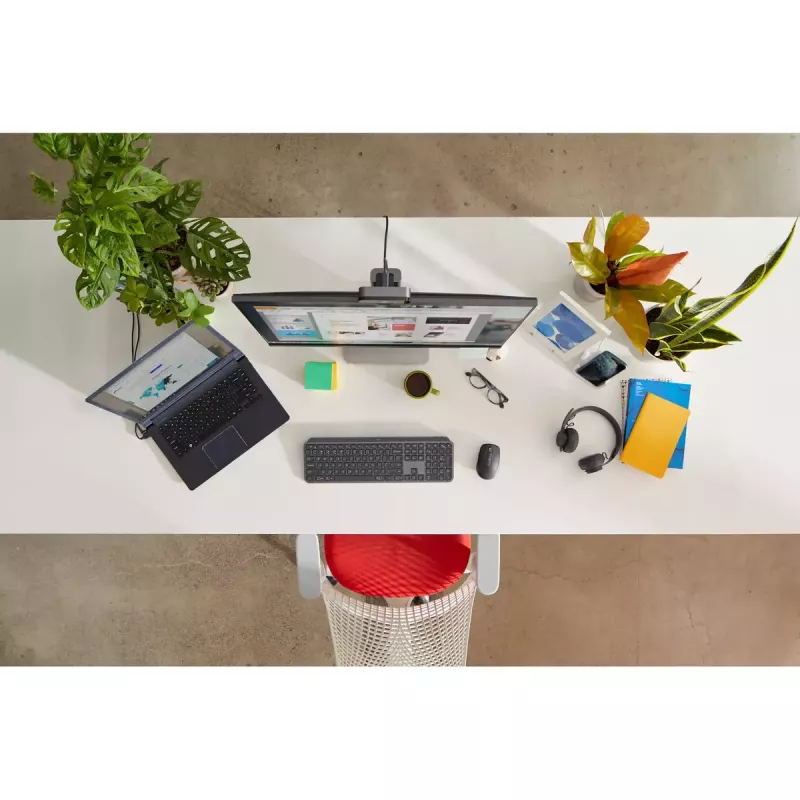LOGITECH MX Keys For Business - Graphite - Deutsch Qwertz