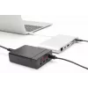 DIGITUS 4-Port USB-Ladegerät, 72 W 1x USB-C (PD) 5,9,15,20 V/3 A, 3x USB-A 5 V/2,4 A, schwarz
