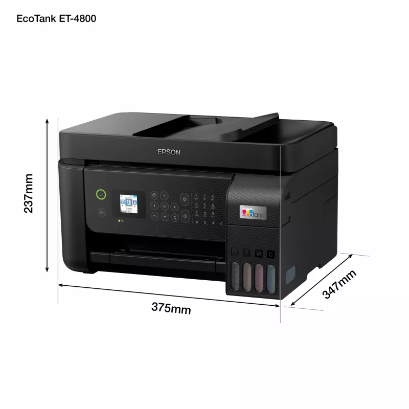 Epson EcoTank ET-4800 Inkjet A4 5760 x 1440 DPI 33 ppm WLAN