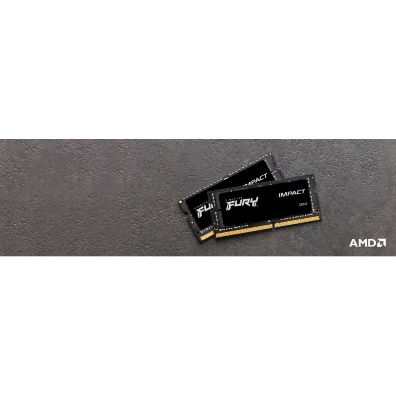 Kingston Technology FURY 32GB 3200MT/s DDR4 CL20 SODIMM (Kit of 2) Impact
