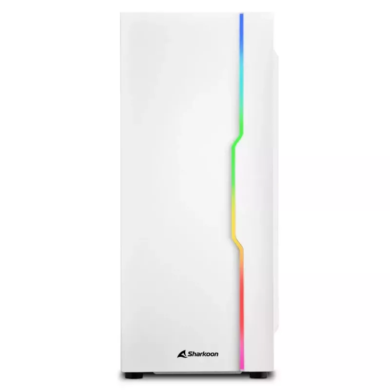 PC-Gehäuse Sharkoon RGB Slider Midi Tower Weiß