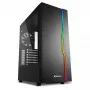 PC-Gehäuse Sharkoon RGB Slider Midi Tower Schwarz