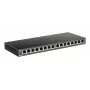 D-Link DGS-1016S Unmanaged Gigabit Ethernet (10/100/1000) Schwarz