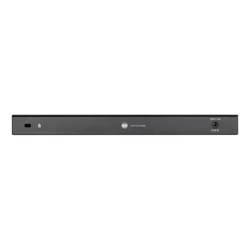 D-Link DGS-1016S Unmanaged Gigabit Ethernet (10/100/1000) Schwarz