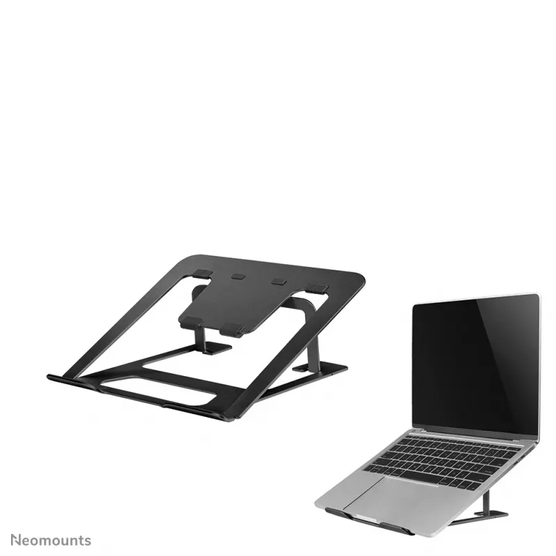 Neomounts NSLS085Schwarz Laptopständer 10-17 Zoll – faltbar – kompakt – universell