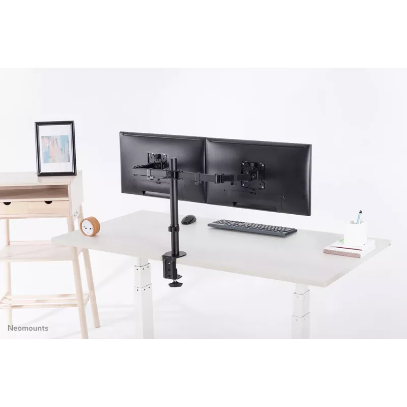 Neomounts FPMA-D550DSchwarz Monitorarm 10-32 Zoll, Tischklemme/Tischdurchführung, 8 kg, 25,4 cm (10 Zoll), 81,3 cm (32 Zoll), 100 x 100 mm, Schwarz