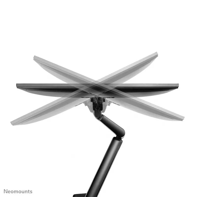Neomounts DS70-810BL2 Monitorarm 17-32 Zoll – Gasfeder – platzsparend – 180°-Stopp