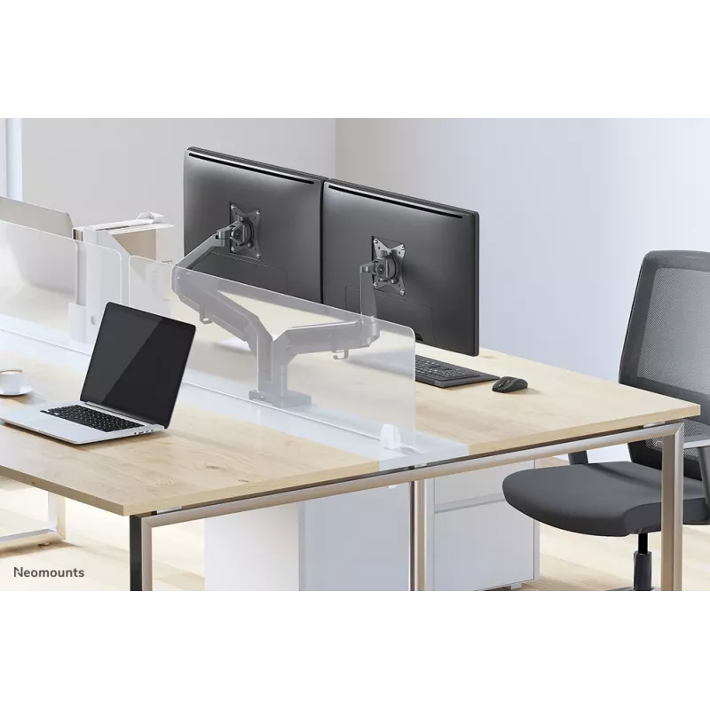 Neomounts DS70-810BL2 Monitorarm 17-32 Zoll – Gasfeder – platzsparend – 180°-Stopp