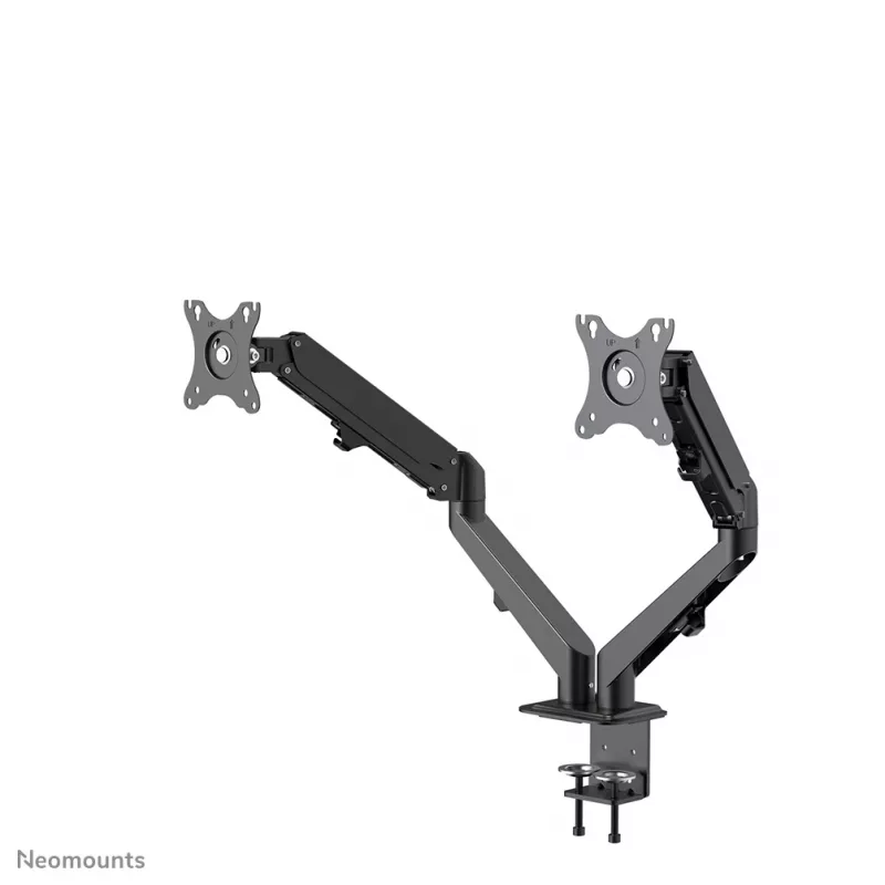 Neomounts DS70-700BL2 Monitorarm 17-27 Zoll - Gasfeder, Klemmhalterung, 7 kg, 43,2 cm (17 Zoll), 68,6 cm (27 Zoll), 100 x 100 mm, Schwarz