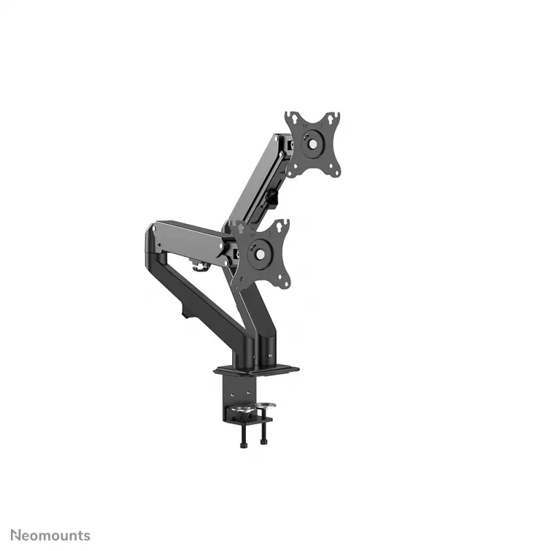 Neomounts DS70-700BL2 Monitorarm 17-27 Zoll - Gasfeder, Klemmhalterung, 7 kg, 43,2 cm (17 Zoll), 68,6 cm (27 Zoll), 100 x 100 mm, Schwarz