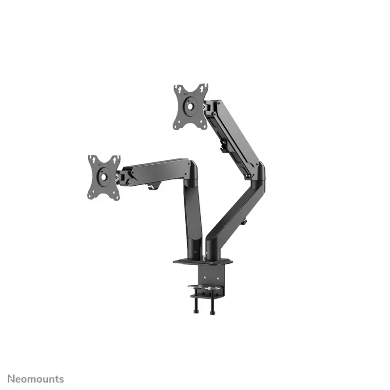 Neomounts DS70-700BL2 Monitorarm 17-27 Zoll - Gasfeder, Klemmhalterung, 7 kg, 43,2 cm (17 Zoll), 68,6 cm (27 Zoll), 100 x 100 mm, Schwarz