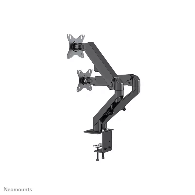 Neomounts DS70-700BL2 Monitorarm 17-27 Zoll - Gasfeder, Klemmhalterung, 7 kg, 43,2 cm (17 Zoll), 68,6 cm (27 Zoll), 100 x 100 mm, Schwarz