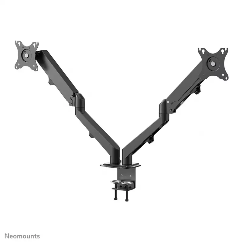 Neomounts DS70-700BL2 Monitorarm 17-27 Zoll - Gasfeder, Klemmhalterung, 7 kg, 43,2 cm (17 Zoll), 68,6 cm (27 Zoll), 100 x 100 mm, Schwarz