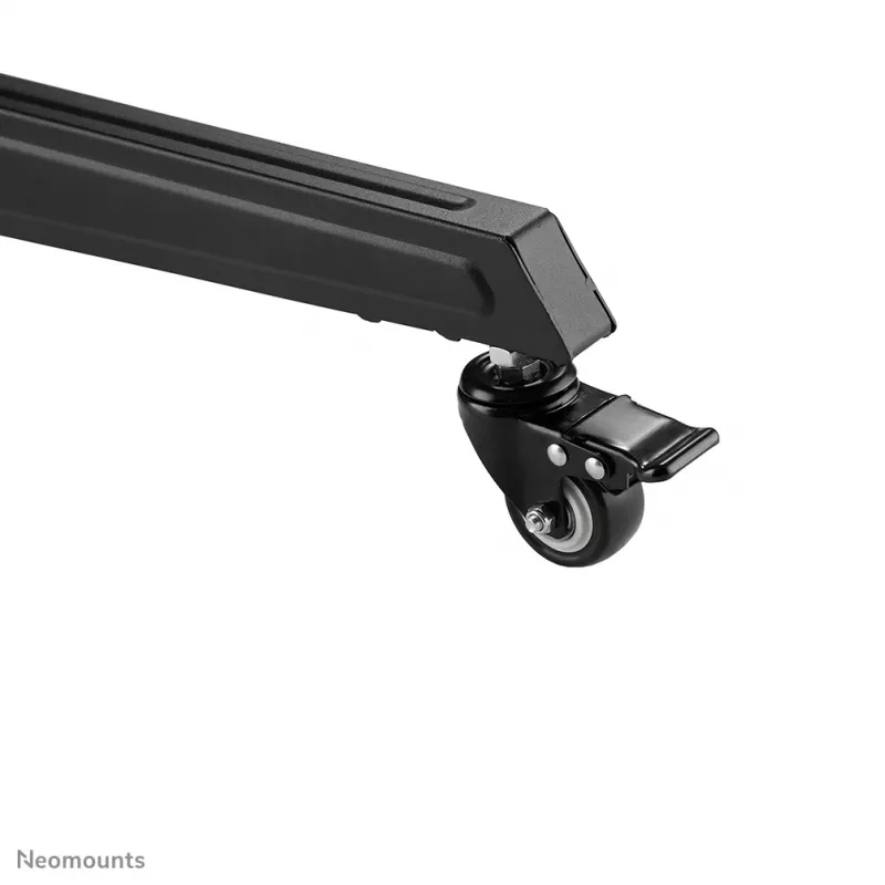 Neomounts FL50-550BL1 TV-Wagen 37-70 Zoll, Schwarz, Tragbarer Bodenständer, Edelstahl, 50 kg, 94 cm (37 Zoll), 177,8 cm (70 Zoll)
