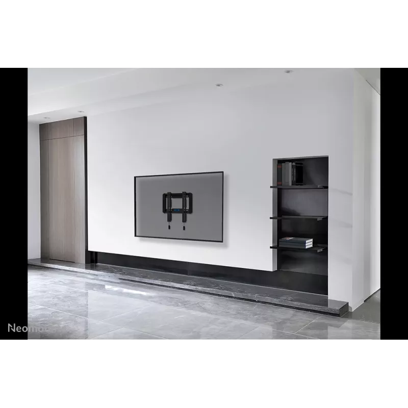 Neomounts WL30-550BL12 TV-Wandhalterung 24-65 Zoll - ultraflach - einfache Montage