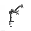 Neomounts DS70-750BL2 Monitorhalterung 17-27 Zoll - Gasdruckfeder, Klemme/Tischdurchführung, 7 kg, 43,2 cm (17 Zoll), 68,6 cm (27 Zoll), 100 x 100 mm, Schwarz